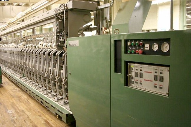 COMPLETE SPINNING Mill, 10,368 spindles, consisting of: